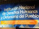 Primera asamblea de la Institución Nacional de DD. HH.