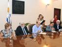 Firma de convenio entre el Ministerio del Interior y la Intendencia de Montevideo