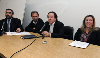 Autoridades en Encuentro Regional Metropolitano “Hacia un Plan Nacional de Educación en Derechos Humanos”