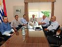 Tabaré Vázquez se reunió con representantes del Centro de Viticultores del Uruguay