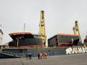 Arribaron a Montevideo los componentes fabricados en Europa de nueva draga de ANP