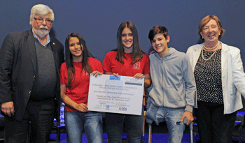 Alumnos del liceo de Colonia Valdense ganadores de proyecto