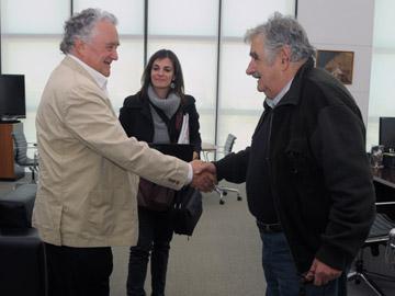 Presidente Mujica y Jorge Wagensberg