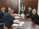 Presidente Mujica en audiencia con Michel Miguel Elias Temer Lulia