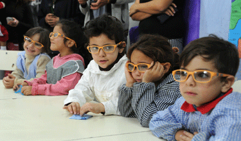 Alumnos pesquisados por Programa de Salud Visual Escolar