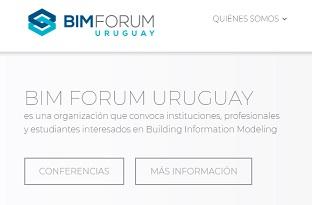 Web de BIM Forum Uruguay