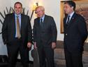 Reunión entre el equipo económico e integrantes de la directiva de la Asociación Rural