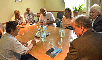 Firma del acuerdo.
