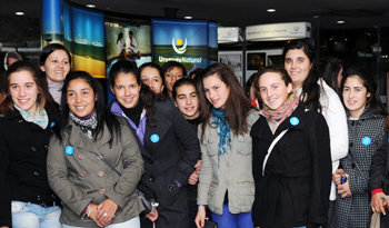 Quinceañeras participantes del programa Turismo Social
