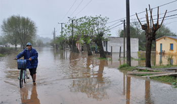 Inundaciones. Foto de archivo. Inundaciones. Foto de archivo.