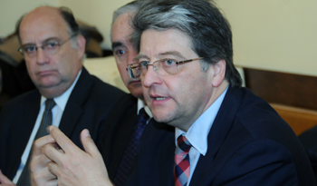 Presidente de la delegación uruguaya ante la CARP, Felipe Michelini