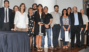 Acto de entrega de premios