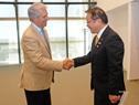 Presidente Tabaré Vázquez se reunió con ministro encargado de la reconstrucción de Japón