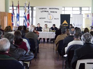 Inauguración del Campus Regional Norte en el Polo Tecnológico de ANCAP en Paysandú Inauguración del Campus Regional Norte en el Polo Tecnológico de ANCAP en Paysandú