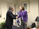 Encuentro canciller Almagro - vicesecretaria de Estado Roberta Jacobson