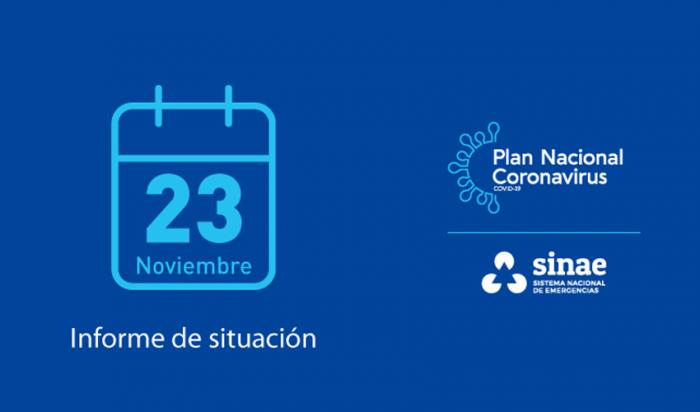 Portada del informe del Sinae