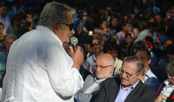 Presidente Mujica en el Liceo N.°13