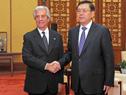 Presidente Vázquez se reunió con el presidente de la Asamblea Popular Nacional de China