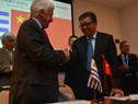 Firma de convenio entre el Instituto Nacional de Carnes y China Certification & Inspection Group