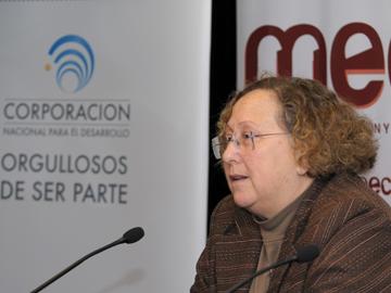 Adriana Rodríguez, presidenta de la CND.