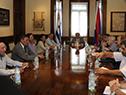 Tabaré Vázquez mantuvo un encuentro con los representantes de las gremiales rurales