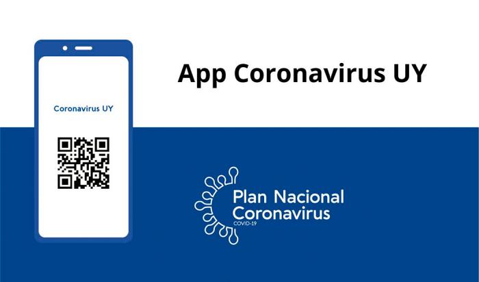 Portada de la aplicación CoronavirusUY