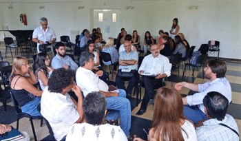 Taller de capacitación de municipios de Canelones