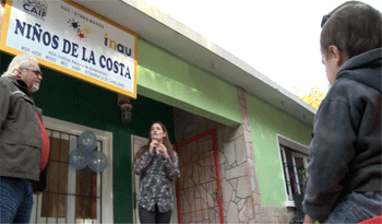 Inauguración de centro Caif en Ciudad de la Costa, Canelones