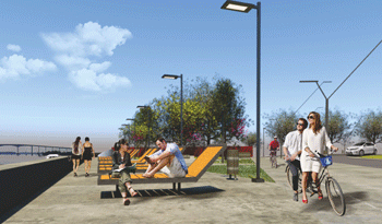Paseo costero de Paysandú