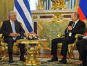 Vázquez se reunió con el presidente de Rusia, Vladimir Putin