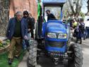Mujica visitó la Expo Prado y almorzó en ARU