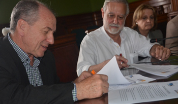Ministro Murro suscribe convenio con Cámara de la Construcción, PIT-CNT y OIT/CINTENFOR