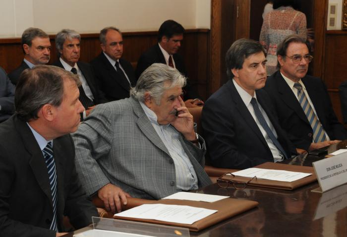 Reunión con la Cámara Nacional de Comercio y Servicios del Uruguay