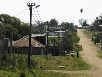 Zona sur de la ciudad de Melo
