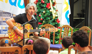 Claudio Taddei canta “Dormite Tranquilo”, canción parte de la campaña del INAU