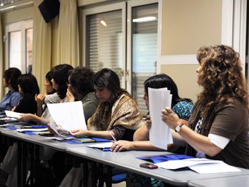Mujeres trabajando