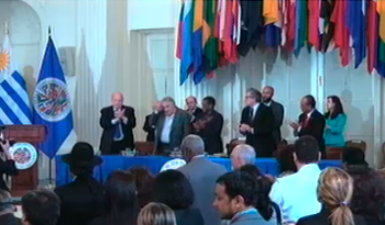 Presidente Mujica en la Organización de Estados Americanos
