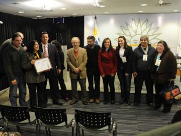 Junta Nacional de Drogas entregó los Premios Concursables 2013