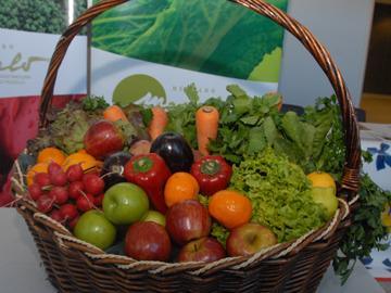 Canasta de verduras