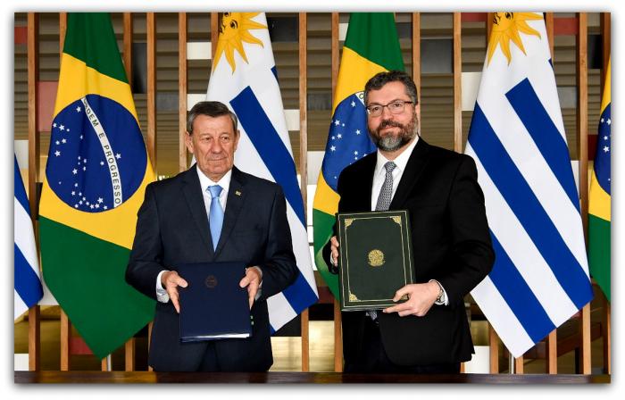 Rodolfo Nin Novoa y Ernesto Araújo
