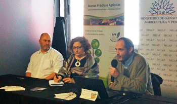 Directora de la Granja, Zulma Gabard, en la Expo Prado 2016