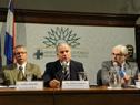 Conferencia de Prensa del ministro Venegas, gabinete ministerial en sesión permanente