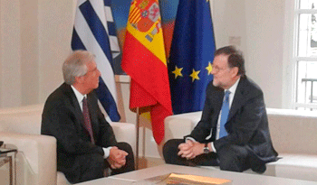 Vázquez y Rajoy en Madrid