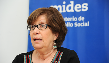 Ministra de Desarrollo Social, Marina Arismendi