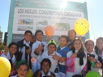 Proyecto de Uruguay Integra en el barrio Los Molles de Tacuarembó
