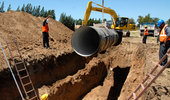 Obras de saneamiento