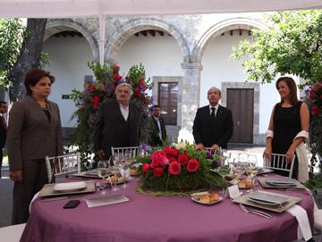 Presidente Mujica en cena en su honor