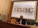 Conferencia de prensa del presidente del INAC, Alfredo Fratti