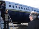 Arribo de la Presidenta de Chile, Michelle Bachelet