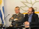 Gabinete Social - Conferencia de prensa Daniel Olesker y Leonel Briozzo